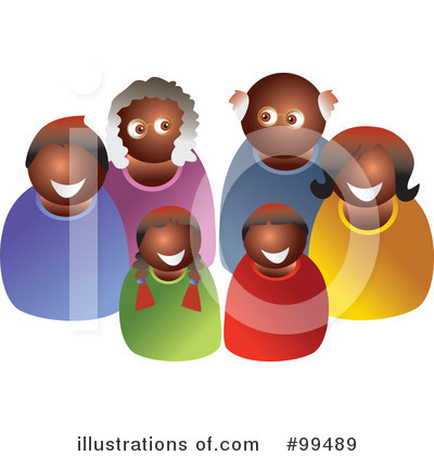 Royalty-Free (RF) Family Clipart Illustration by Prawny - Stock Sample #99489