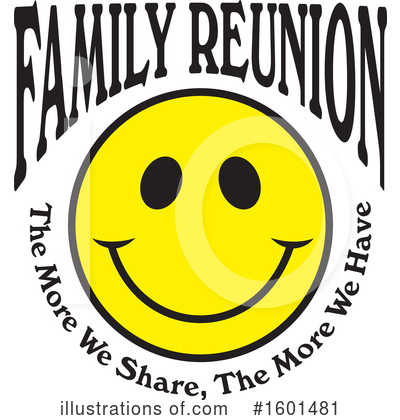 Royalty-Free (RF) Family Reunion Clipart Illustration by Johnny Sajem - Stock Sample #1601481