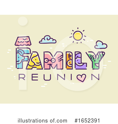 Royalty-Free (RF) Family Reunion Clipart Illustration by BNP Design Studio - Stock Sample #1652391