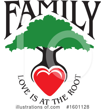 Royalty-Free (RF) Family Tree Clipart Illustration by Johnny Sajem - Stock Sample #1601128