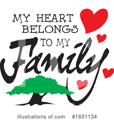 Family Tree Clipart #1601134 by Johnny Sajem