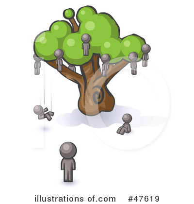 Royalty-Free (RF) Family Tree Clipart Illustration by Leo Blanchette - Stock Sample #47619