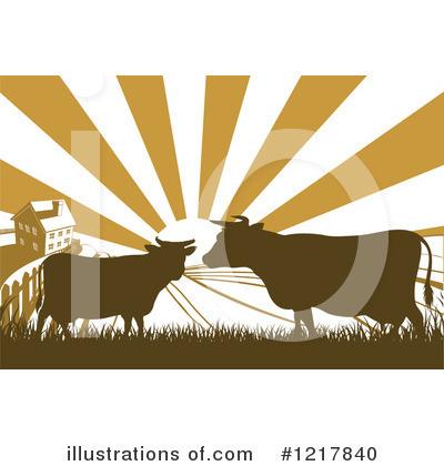 Royalty-Free (RF) Farm Clipart Illustration by AtStockIllustration - Stock Sample #1217840