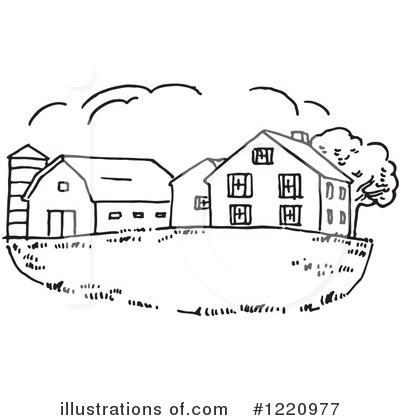 Royalty-Free (RF) Farm Clipart Illustration by Picsburg - Stock Sample #1220977