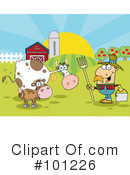 Farmer Clipart #101226 by Hit Toon