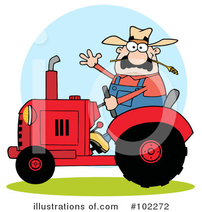 Tractor Clipart #102272 by Hit Toon