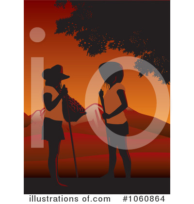 Royalty-Free (RF) Farmer Clipart Illustration by David Rey - Stock Sample #1060864