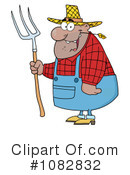 Farmer Clipart #1082832 by Hit Toon