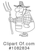 Farmer Clipart #1082834 by Hit Toon