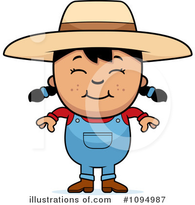 Farmer Clipart #1094987 by Cory Thoman