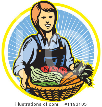 Farmer Clipart #1193105 by patrimonio