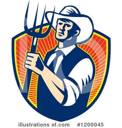 Cowboy Clipart #1200045 by patrimonio