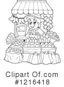 Farmer Clipart #1216418 by visekart