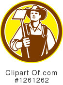 Farmer Clipart #1261262 by patrimonio