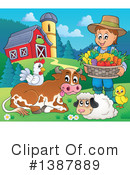 Farmer Clipart #1387889 by visekart