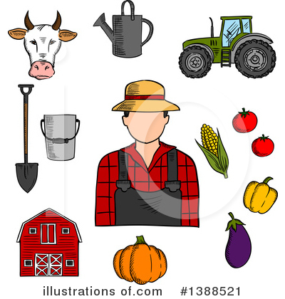 Watering Can Clipart #1388521 by Vector Tradition SM