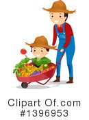 Farmer Clipart #1396953 by BNP Design Studio