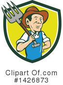 Farmer Clipart #1426873 by patrimonio