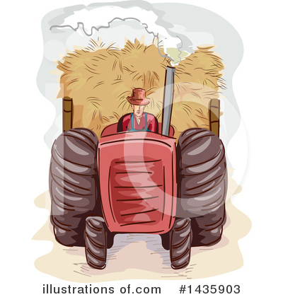 Tractor Clipart #1435903 by BNP Design Studio