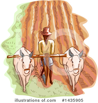 Royalty-Free (RF) Farmer Clipart Illustration by BNP Design Studio - Stock Sample #1435905