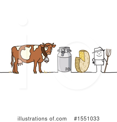 Royalty-Free (RF) Farmer Clipart Illustration by NL shop - Stock Sample #1551033