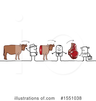 Royalty-Free (RF) Farmer Clipart Illustration by NL shop - Stock Sample #1551038