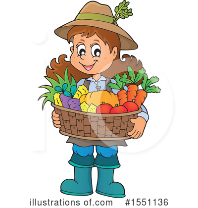 Farmer Clipart #1551136 by visekart