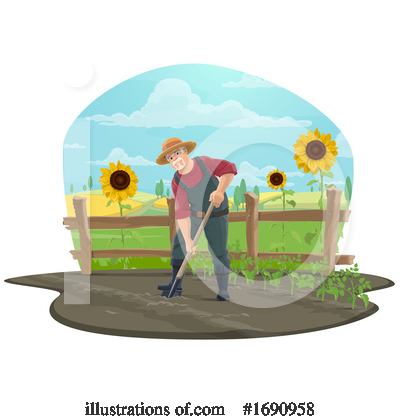 Farming Clipart #1690958 by Vector Tradition SM