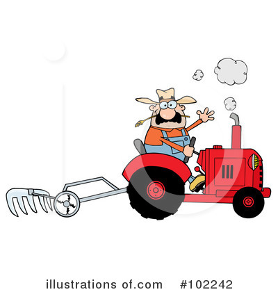 Tractor Clipart #102242 by Hit Toon