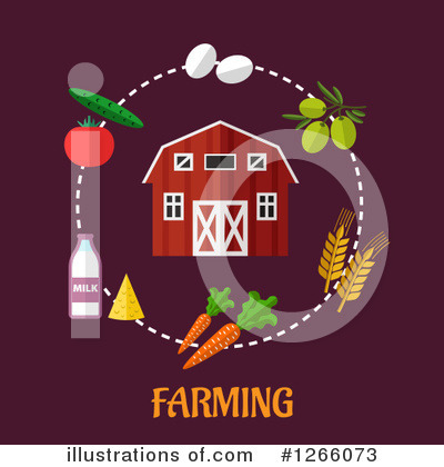 Royalty-Free (RF) Farming Clipart Illustration by Vector Tradition SM - Stock Sample #1266073