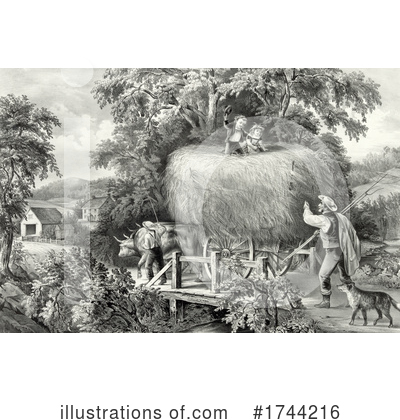 Royalty-Free (RF) Farming Clipart Illustration by JVPD - Stock Sample #1744216