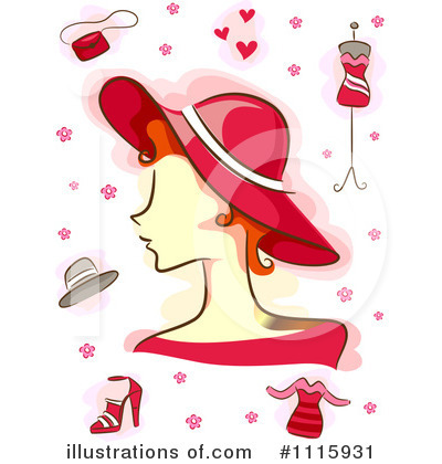 Royalty-Free (RF) Fashion Clipart Illustration by BNP Design Studio - Stock Sample #1115931