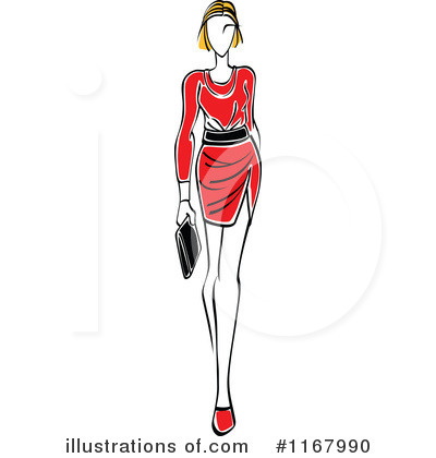 Royalty-Free (RF) Fashion Clipart Illustration by Vector Tradition SM - Stock Sample #1167990