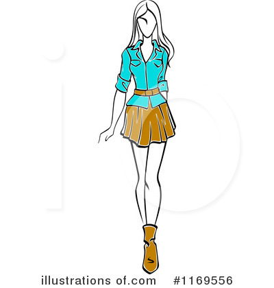 Royalty-Free (RF) Fashion Clipart Illustration by Vector Tradition SM - Stock Sample #1169556