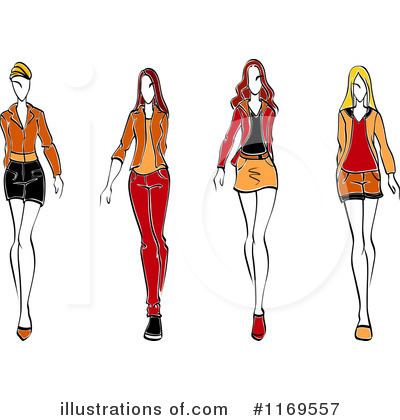 Royalty-Free (RF) Fashion Clipart Illustration by Vector Tradition SM - Stock Sample #1169557