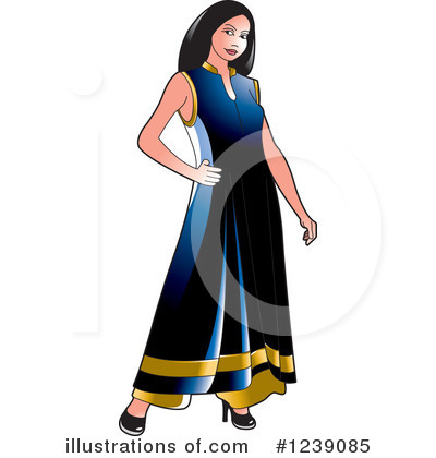 Fashion Clipart #1239085 by Lal Perera