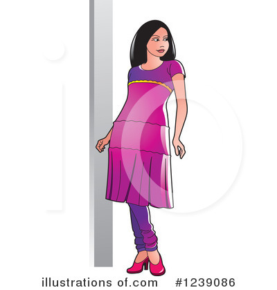 Dress Clipart #1239086 by Lal Perera