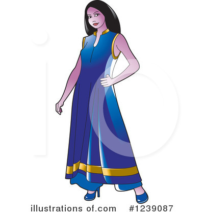 Dress Clipart #1239087 by Lal Perera