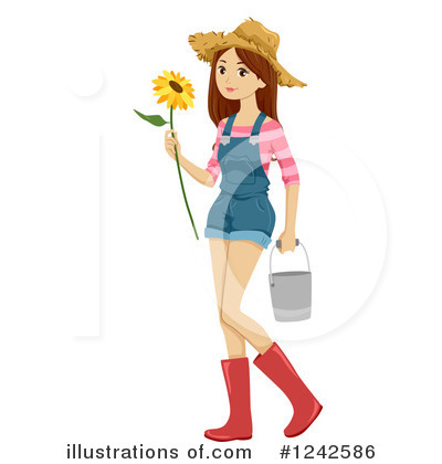 Sunflower Clipart #1242586 by BNP Design Studio