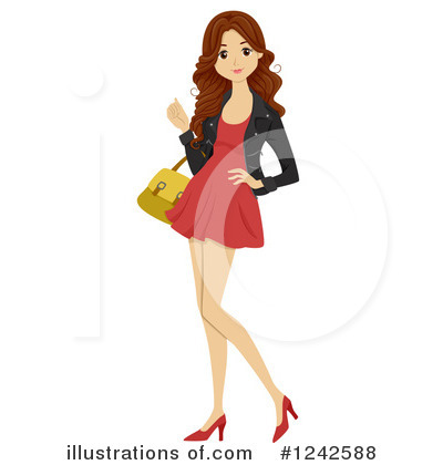 Royalty-Free (RF) Fashion Clipart Illustration by BNP Design Studio - Stock Sample #1242588