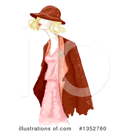 Royalty-Free (RF) Fashion Clipart Illustration by BNP Design Studio - Stock Sample #1352760