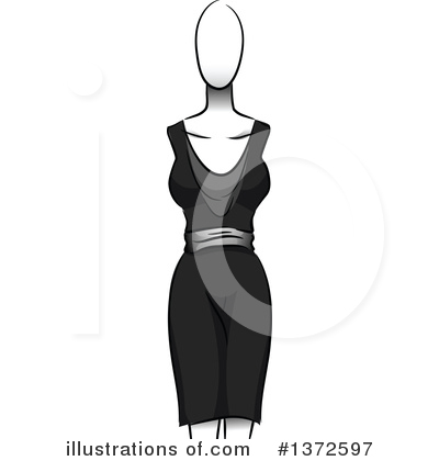 Royalty-Free (RF) Fashion Clipart Illustration by BNP Design Studio - Stock Sample #1372597