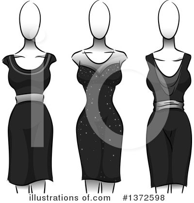 Royalty-Free (RF) Fashion Clipart Illustration by BNP Design Studio - Stock Sample #1372598