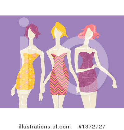 Royalty-Free (RF) Fashion Clipart Illustration by BNP Design Studio - Stock Sample #1372727