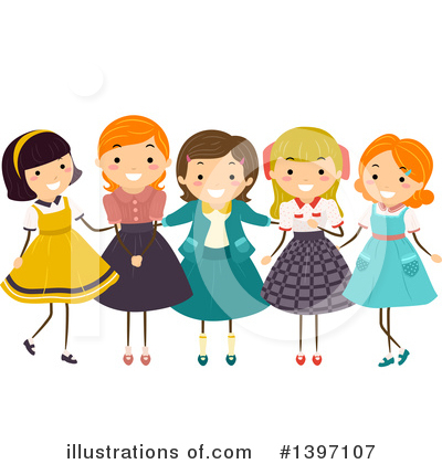 Royalty-Free (RF) Fashion Clipart Illustration by BNP Design Studio - Stock Sample #1397107