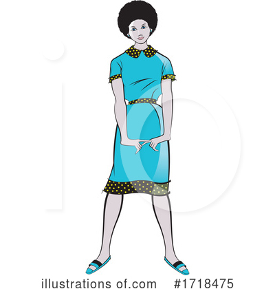 Dress Clipart #1718475 by Lal Perera