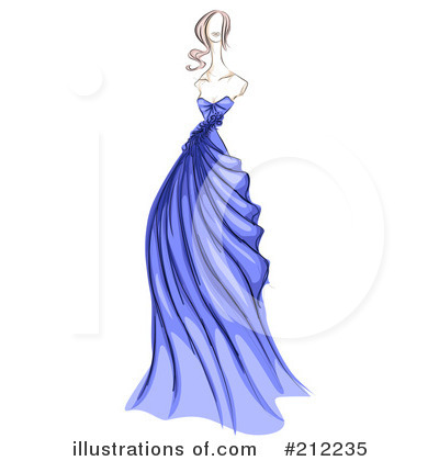Royalty-Free (RF) Fashion Clipart Illustration by BNP Design Studio - Stock Sample #212235