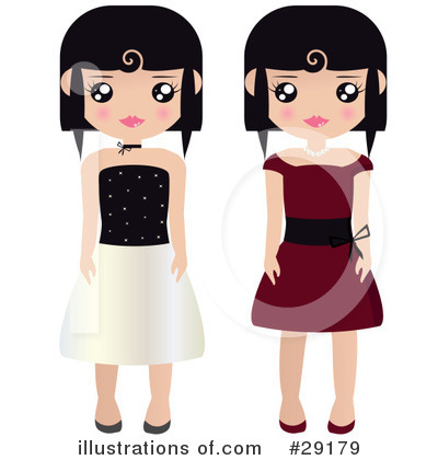 Royalty-Free (RF) Fashion Clipart Illustration by Melisende Vector - Stock Sample #29179
