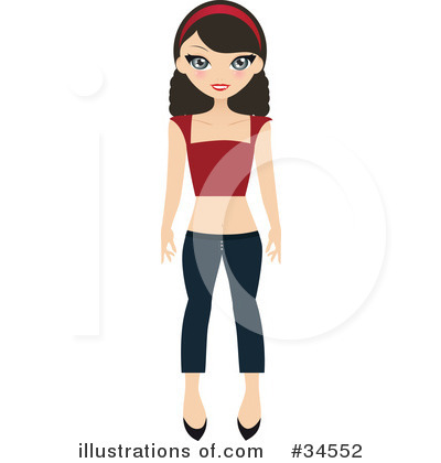 Casual Clipart #34552 by Melisende Vector
