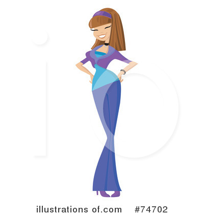 Royalty-Free (RF) Fashion Clipart Illustration by peachidesigns - Stock Sample #74702